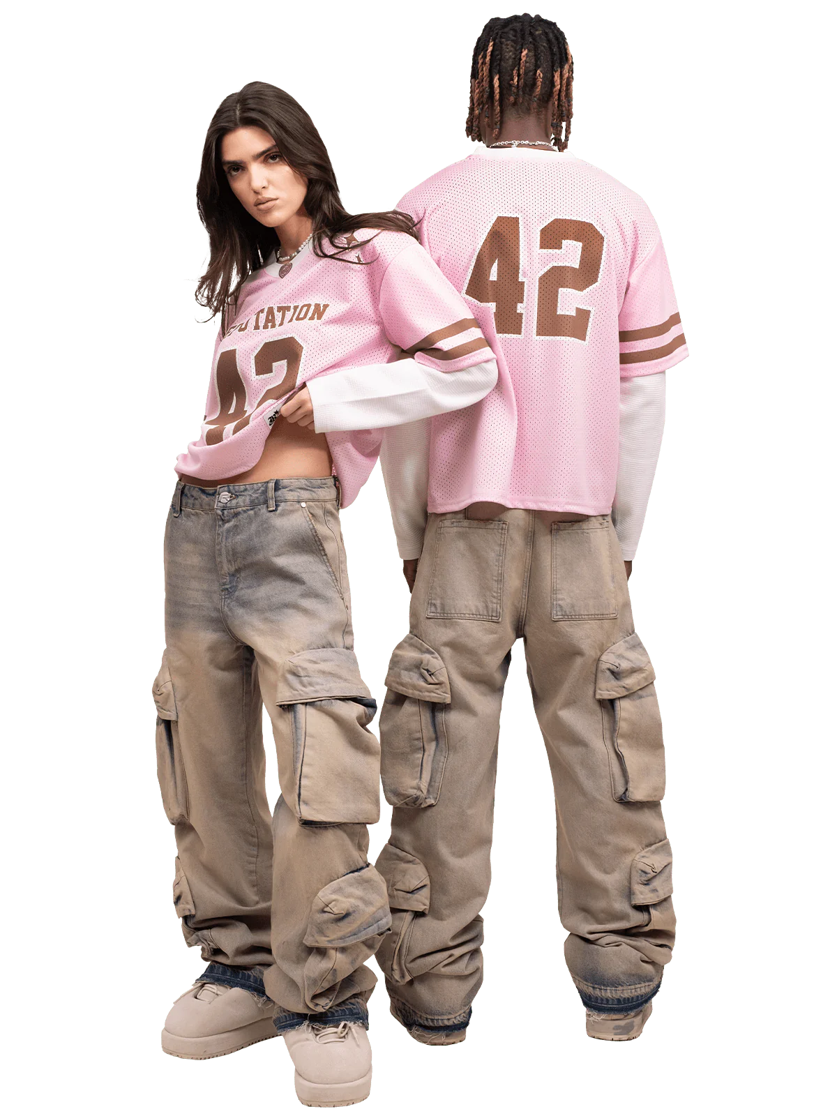 Mesh Layered Jersey