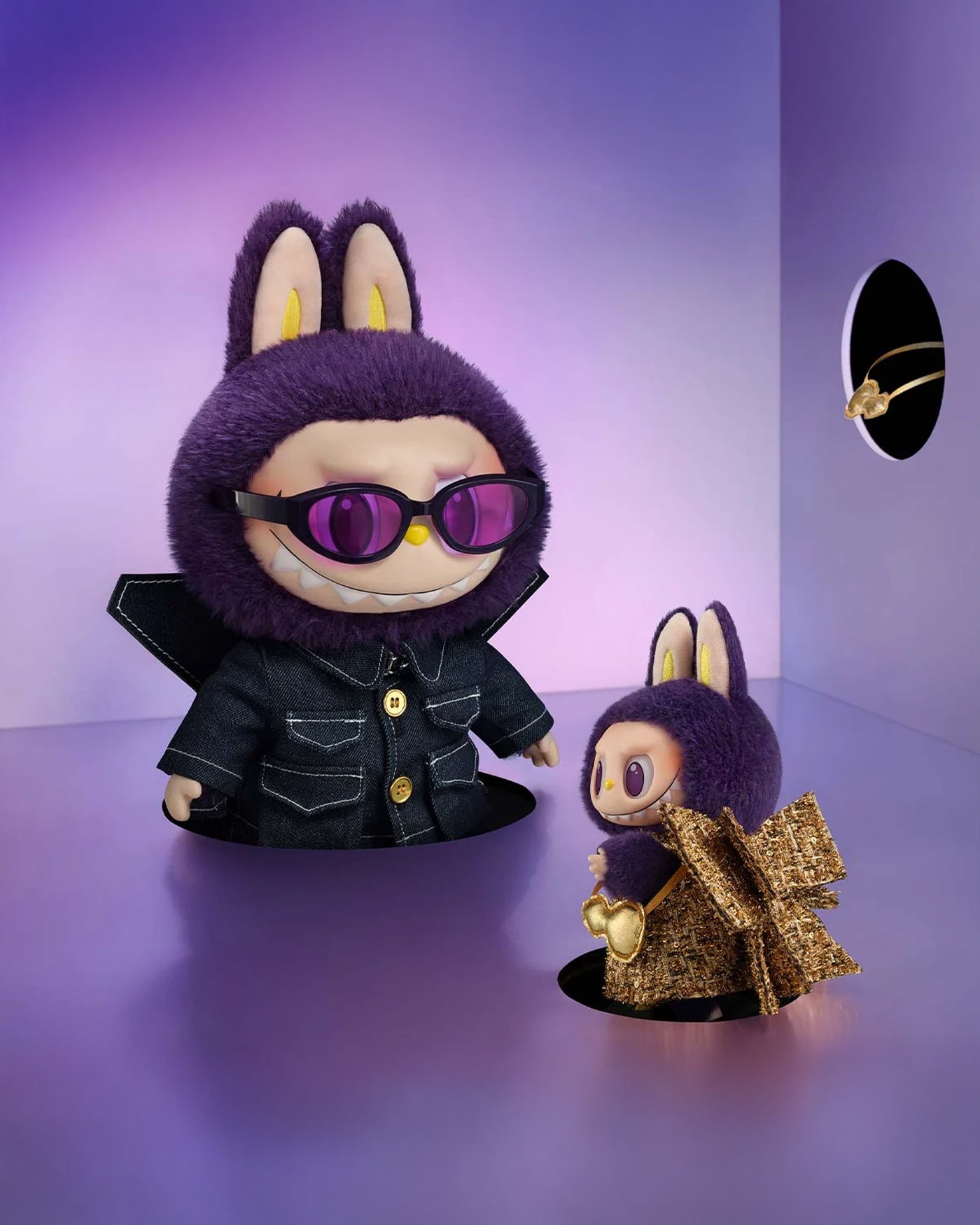 Labubu x Pronounce Wings of Fortune Vinyl Plush Hanging Card