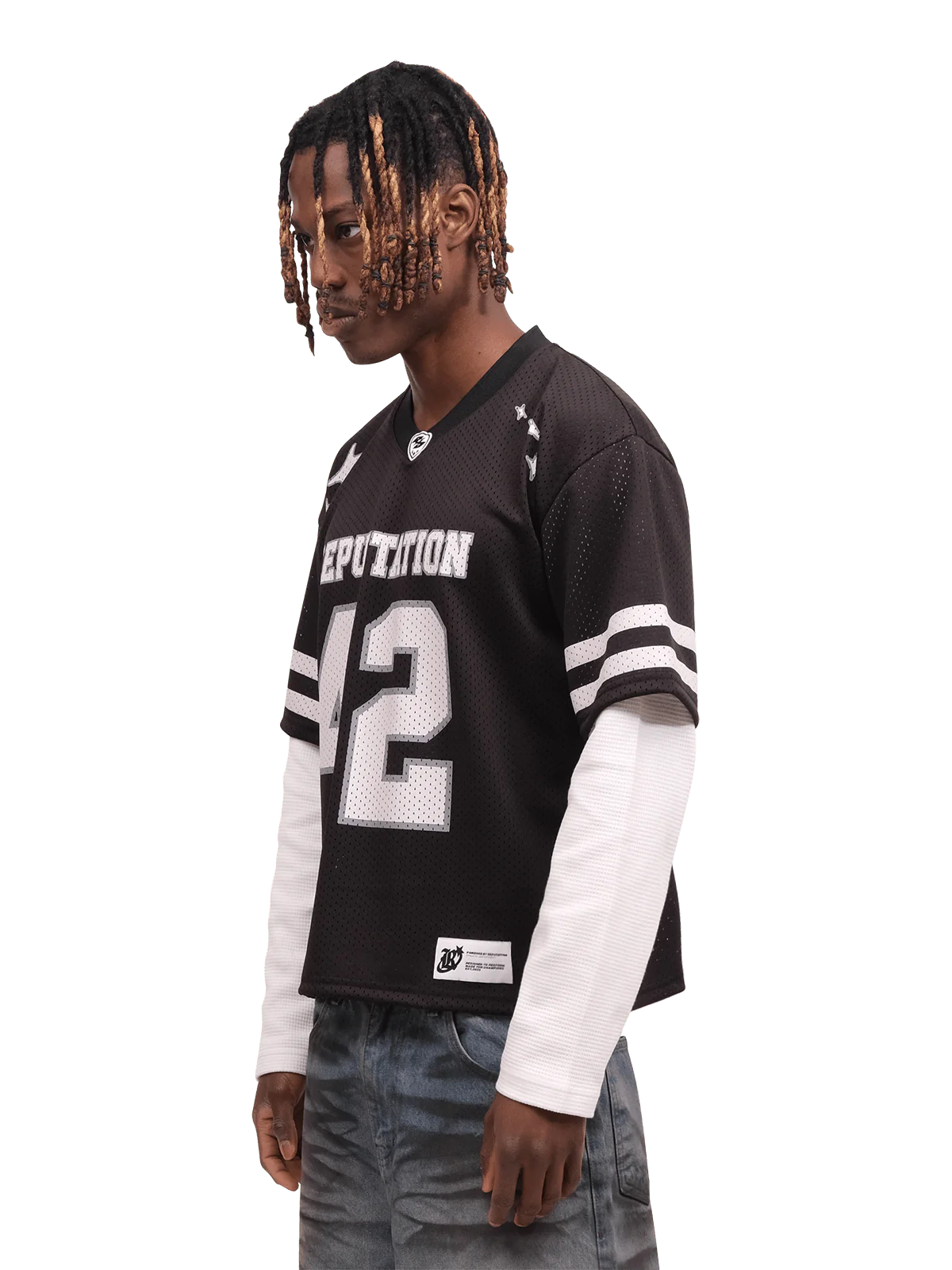 Mesh Layered Jersey