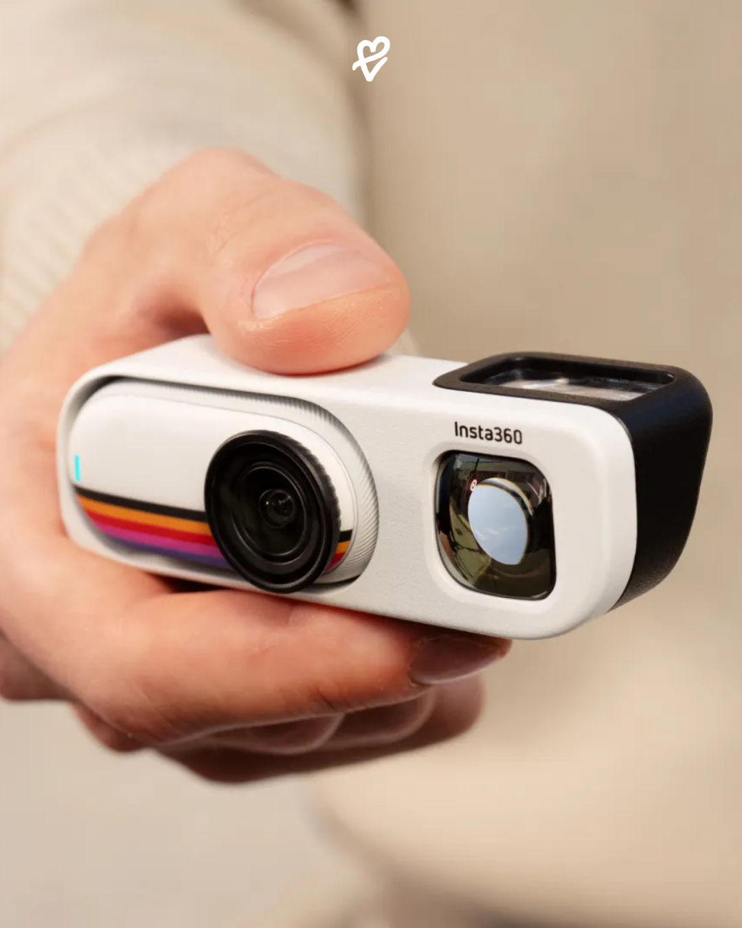 Retro vizörlü Insta360 Go 3S Retro Bundle aksiyon kamerası