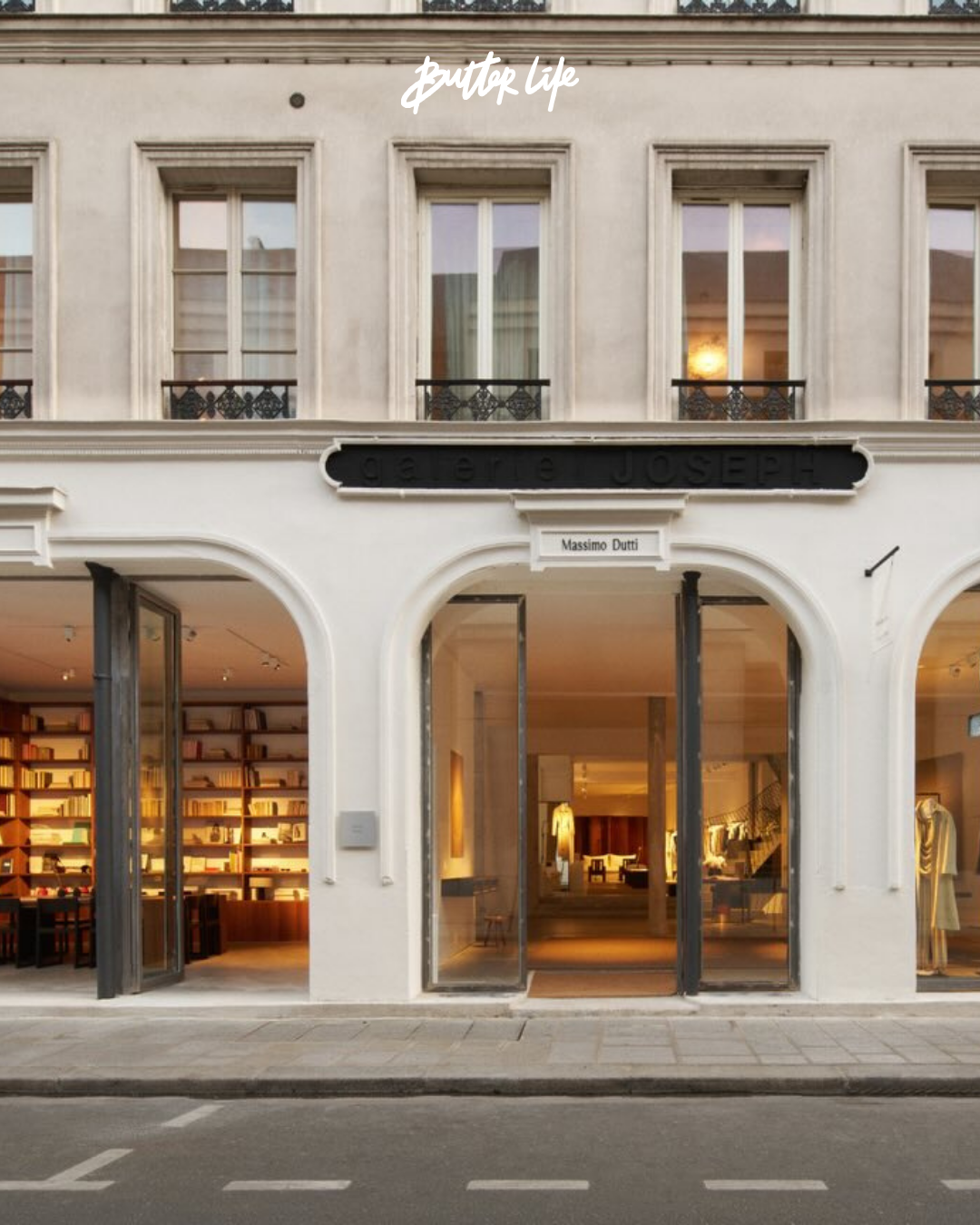 Paris Marais’de Massimo Dutti pop-up alanında sanat ve modanın buluştuğu iç mekân