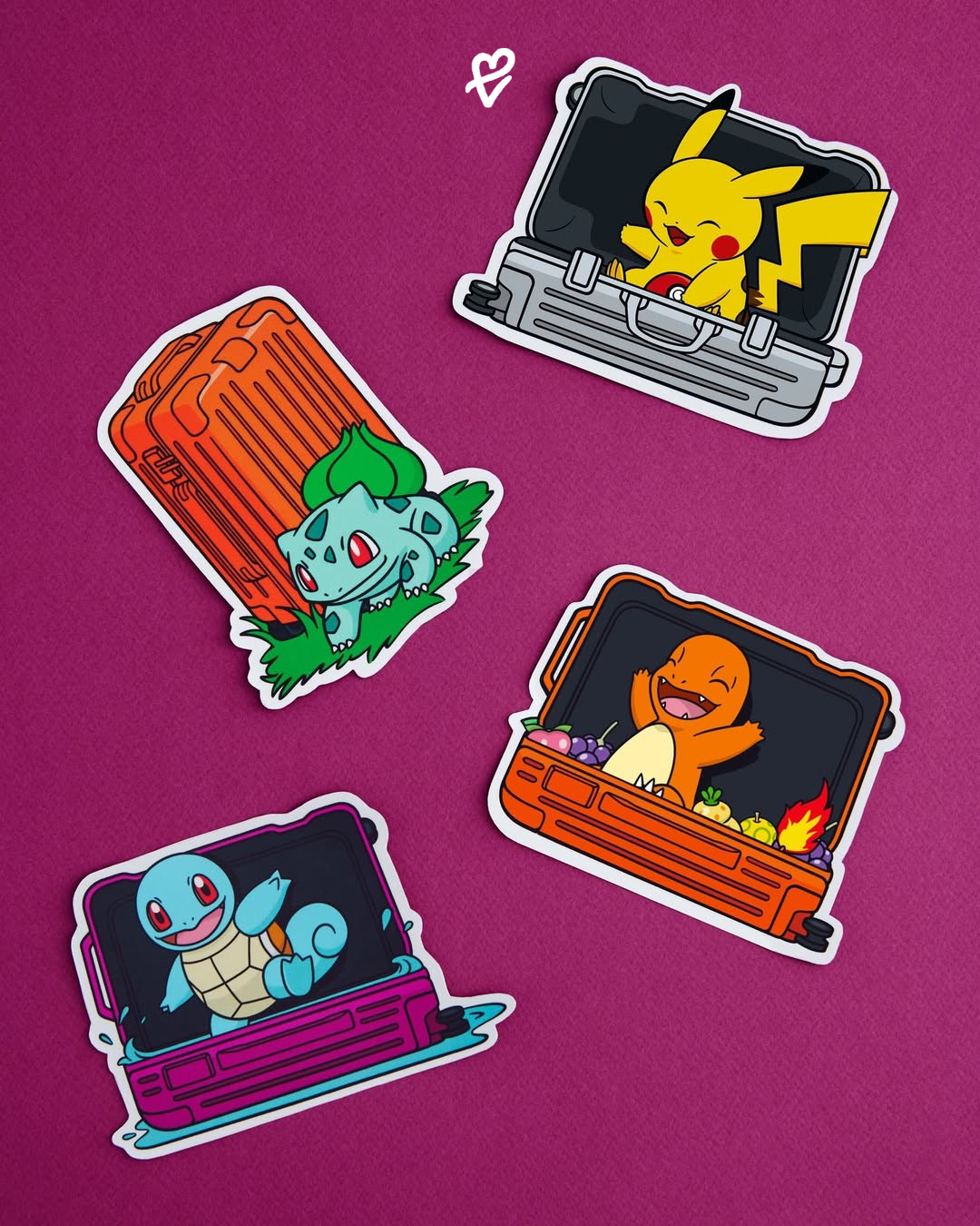 Pokémon temalı tekerlek ve aksesuarlarla kişiselleştirilmiş RIMOWA bavul koleksiyonu