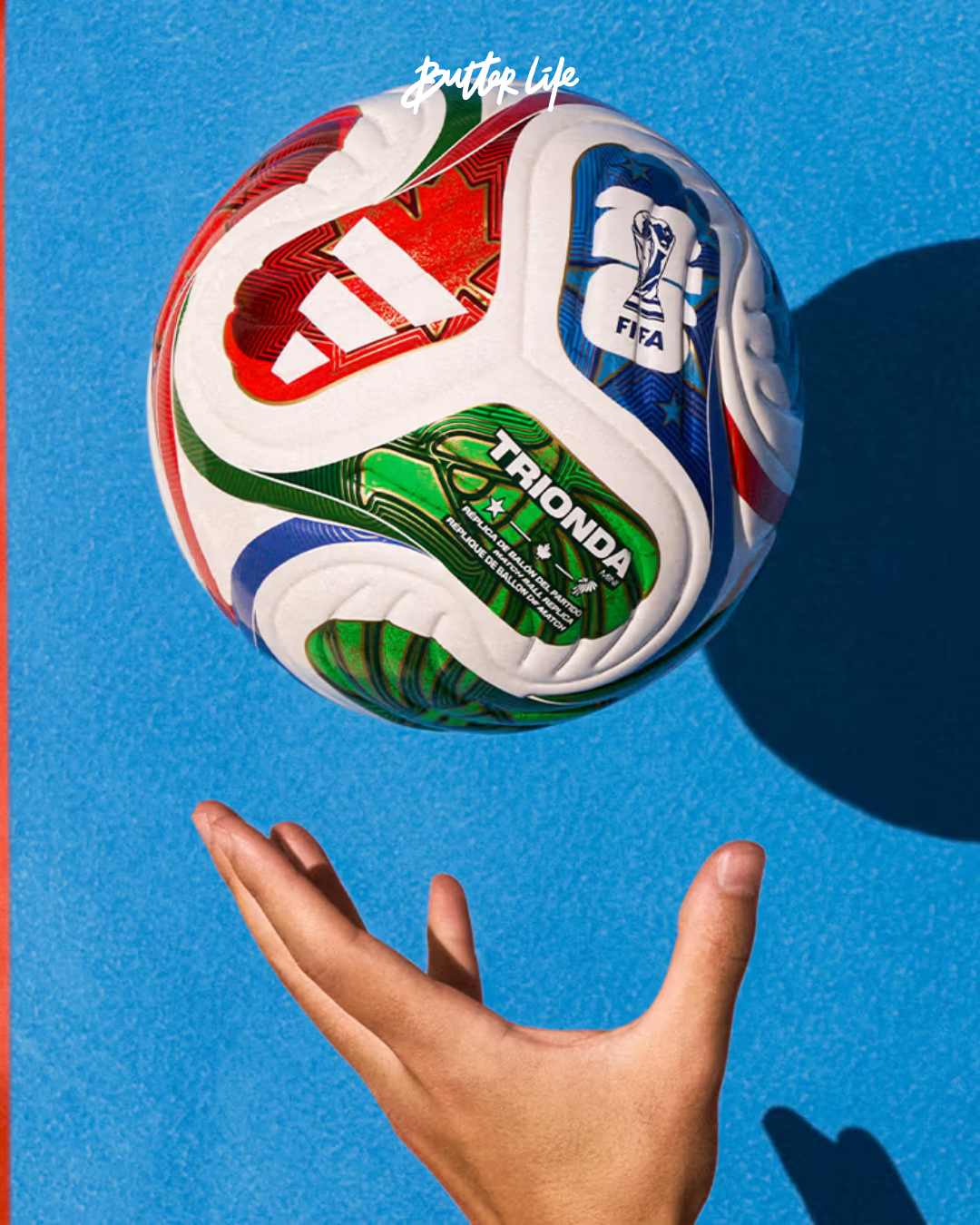 TRIONDA, 2026 Dünya Kupası için adidas tarafından tasarlanan resmi maç topu