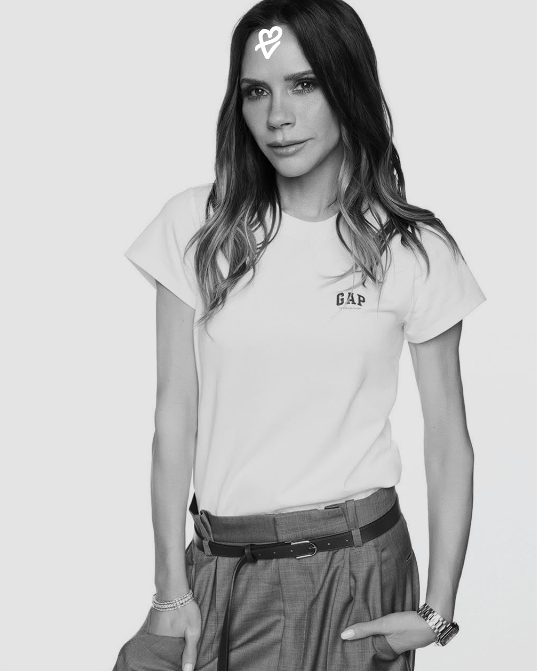 Victoria Beckham ve Gap koleksiyonundan modern denim ve faydacı parçalarla şehir stilini yansıtan kombin