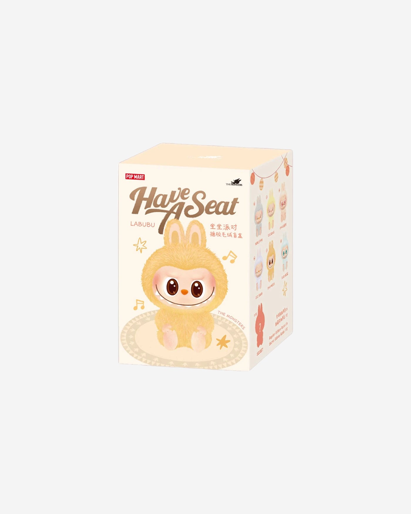 Labubu The Monsters Have a Seat Vinyl Plush Blind Box