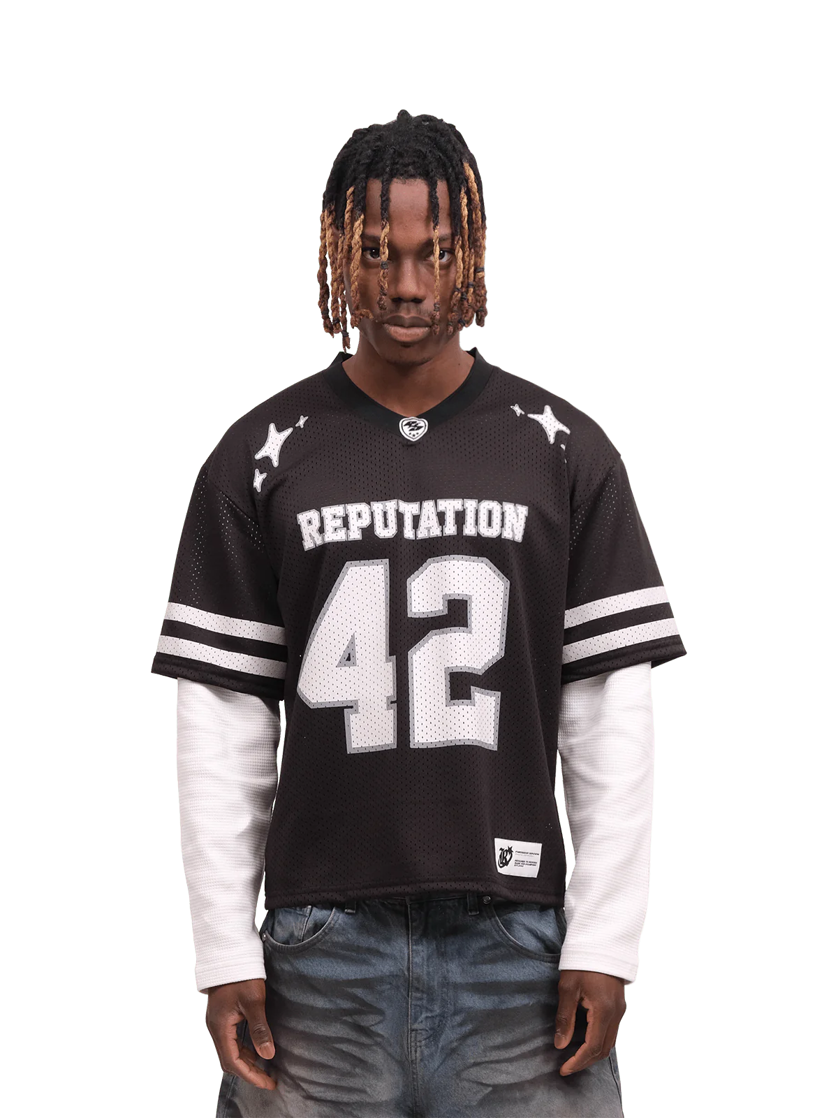 Mesh Layered Jersey